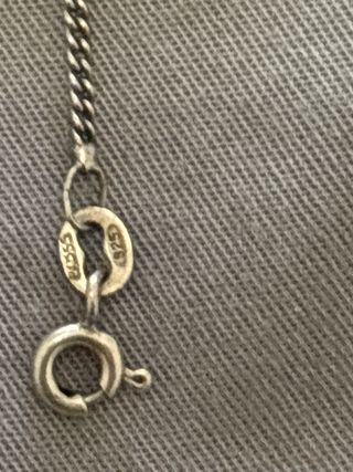 Collana Somalia anni '80 argento e naturale