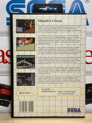 Ghouls'n Ghosts - SEGA Master System
