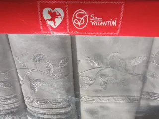 Juego Sábanas 135 + Juego Toallas bordadas calidad