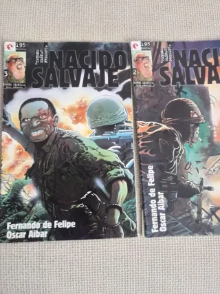 Cómic Nacido Salvaje obra completa 1995