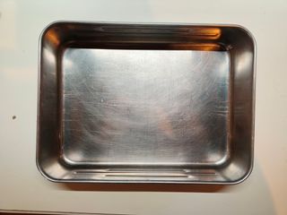 Teglia Forno Acciaio Inox con Manici