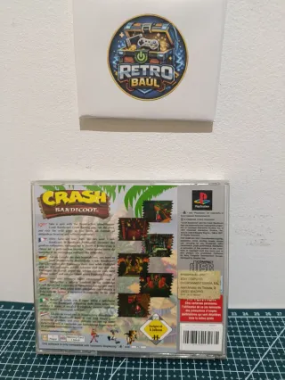 Crash Bandicoot PS1 Platinum PAL