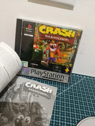 Crash Bandicoot PS1 Platinum PAL