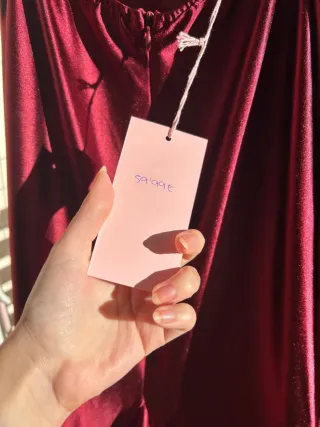 Vestido burdeos boda/graduación/fiesta Oh Juliette