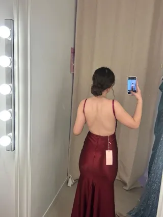 Vestido burdeos boda/graduación/fiesta Oh Juliette