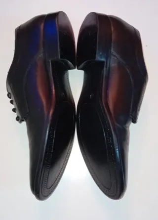 Zapatos de vestir de piel negros