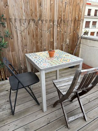 Mesa Terraza Leroy Merlin Madera