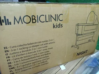 Cuna Mobiclinic 3 en 1 Night Ajustable