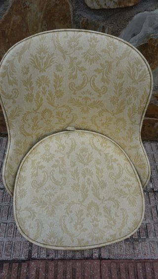Sillón antiguo descalzadora 42x40 leer ver fotos