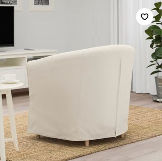Sillón modelo TULLSTA de IKEA con funda