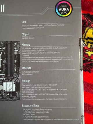 Placa Base ASUS PRIME B650M-A WIFI II