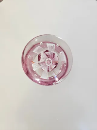 Pisapapeles de cristal vintage