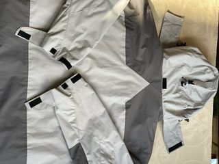 Chaqueta Columbia Hombre Gris Negra