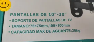 SOPORTE TV 10"-30" A ESTRENAR NEW