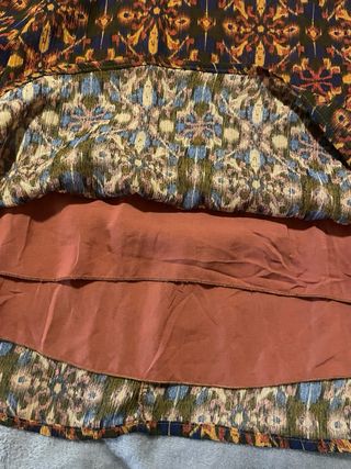 Vestido boho gasa estampado