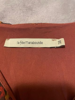 Vestido boho gasa estampado