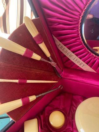 Neceser antiguo French Ivory