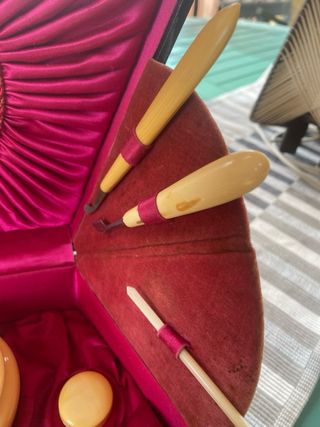 Neceser antiguo French Ivory