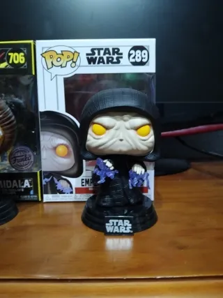Lote Funko Pop! Star Wars Palpatine y Amidala