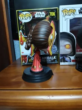 Lote Funko Pop! Star Wars Palpatine y Amidala