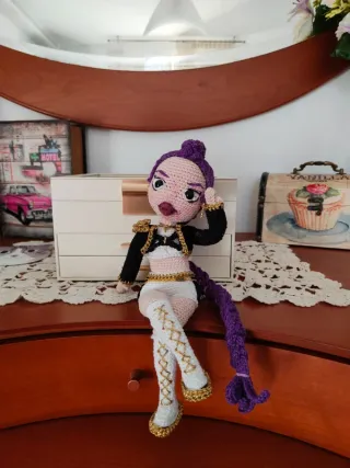 Amigurumi K-Pop Demon Hunter Rumy