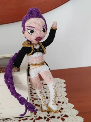 Amigurumi K-Pop Demon Hunter Rumy