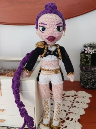 Amigurumi K-Pop Demon Hunter Rumy