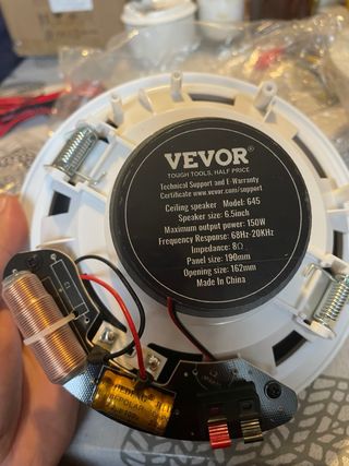 VEVOR 4x Altavoces Techo 150W Blancos