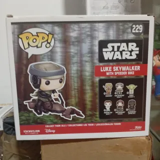 Funko Pop  Luke Skywalker Speeder Bike