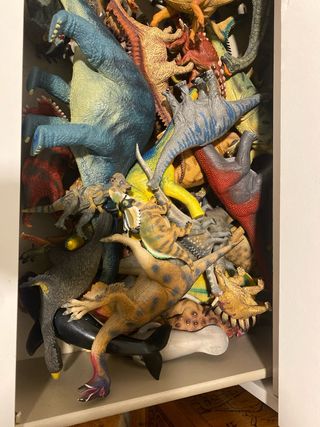 Lote Figuras Dinosaurios Papo, Schleich, Collecta
