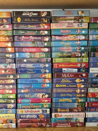 Colección Disney VHS (Español)