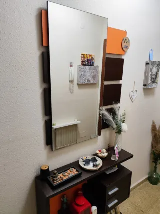 Mueble recibidor moderno