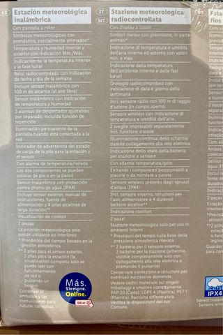 Estación Meteorológica inalámbrica