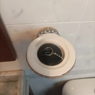 Mueble de baño madera y metal