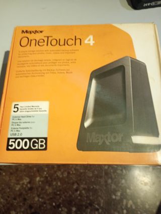Disco Duro Externo Maxtor OneTouch 4 500GB