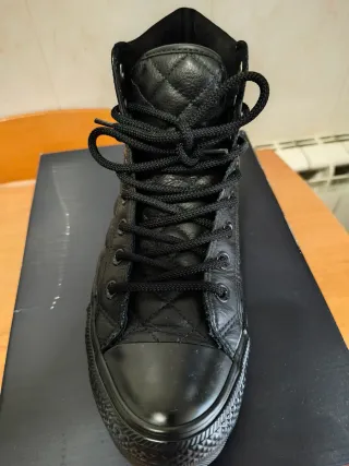 Zapatillas Converse Negras Acolchada