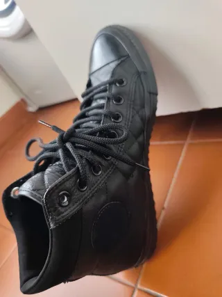 Zapatillas Converse Negras Acolchada