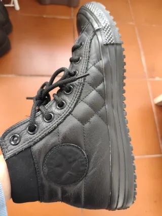 Zapatillas Converse Negras Acolchada