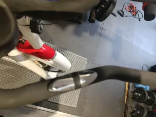 Bicicleta Spinning Estatica MG 701-20 Disco 20kg