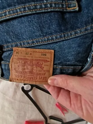 Pantalones Lois azules de pana