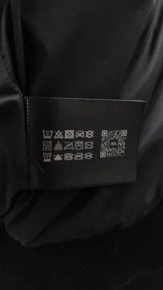 Casaco Zara preto homem