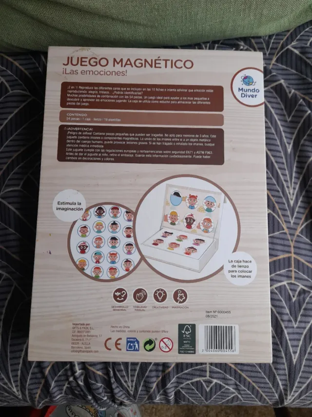 Juego Magnético: Las Emociones