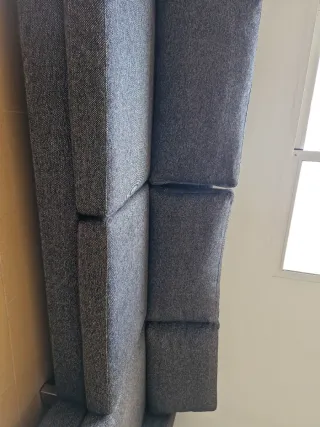 Sofá modular gris Bon Concept