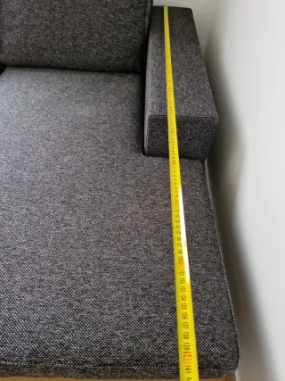 Sofá modular gris Bon Concept