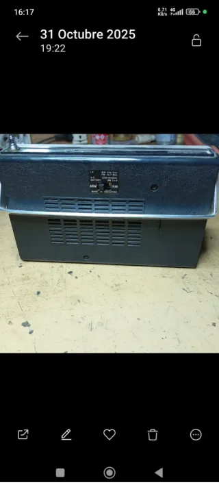 Radio Transistor Sony Años 70 AM-FM