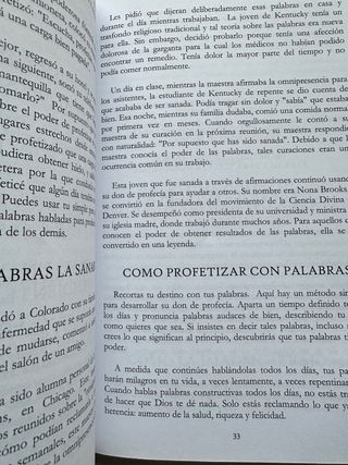 Abre tu mente para recibir, de Carherine Ponder