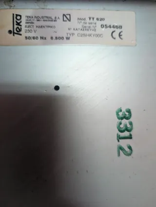 Vitrocerámica Teka 4 fuegos