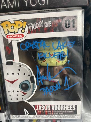 Funko Pop Jason Voorhees Autografiado