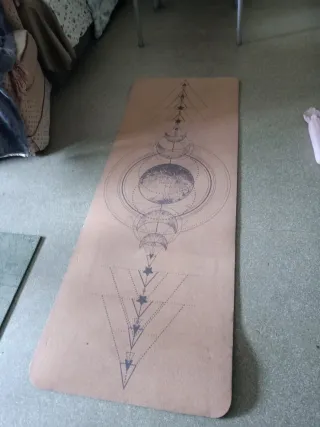 Esterilla Yoga Corcho Natural Diseño