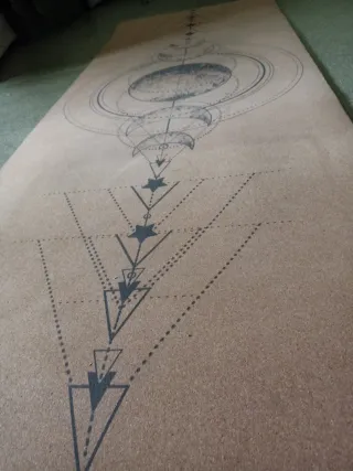 Esterilla Yoga Corcho Natural Diseño